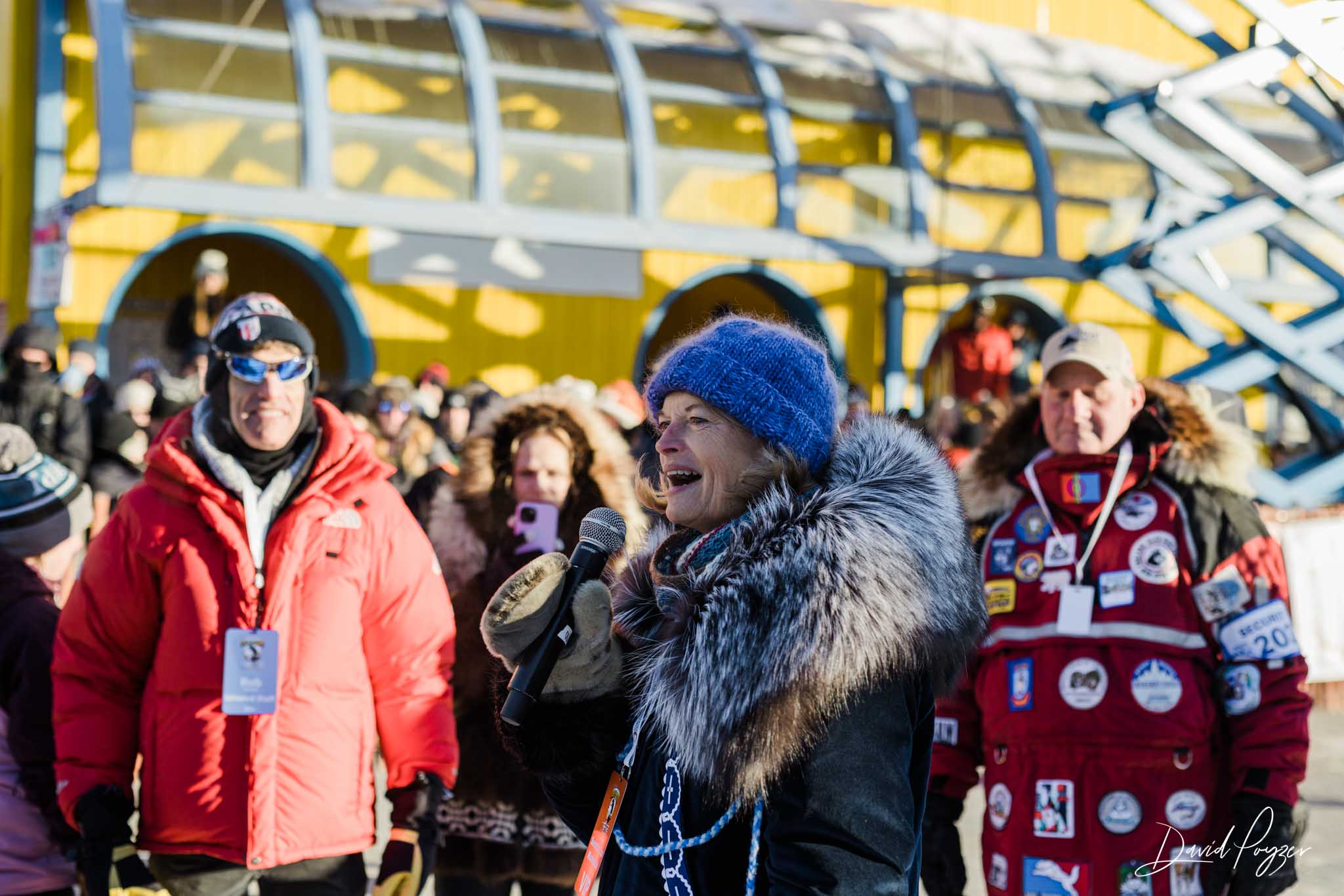 Senator Lisa Murkowski at 2023 Iditarod Ceremonial Start Dave Poyzer